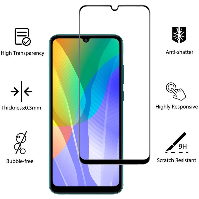 Kính cường lực 9D toàn diện cho Huawei Y6p Y8p Y7p Y5p Y7a Y6s Y9s 2020