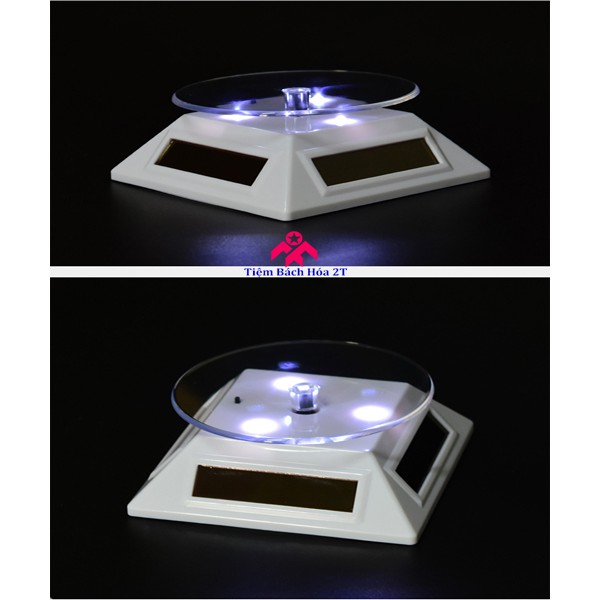 Đế xoay năng lượng mặt trời V3 - có đèn