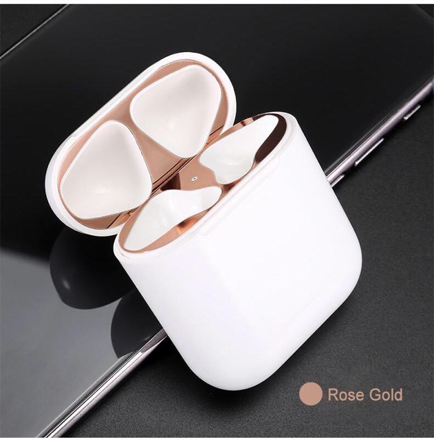 Miếng dán chống bẩn bảo vệ Airpods 1/2 ( có clip hướng dẫn)