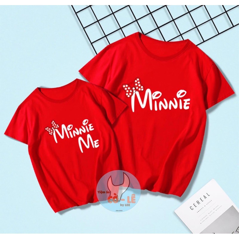 Áo đôi mẹ và bé thun cotton dày dặn đủ màu size 8-100kg