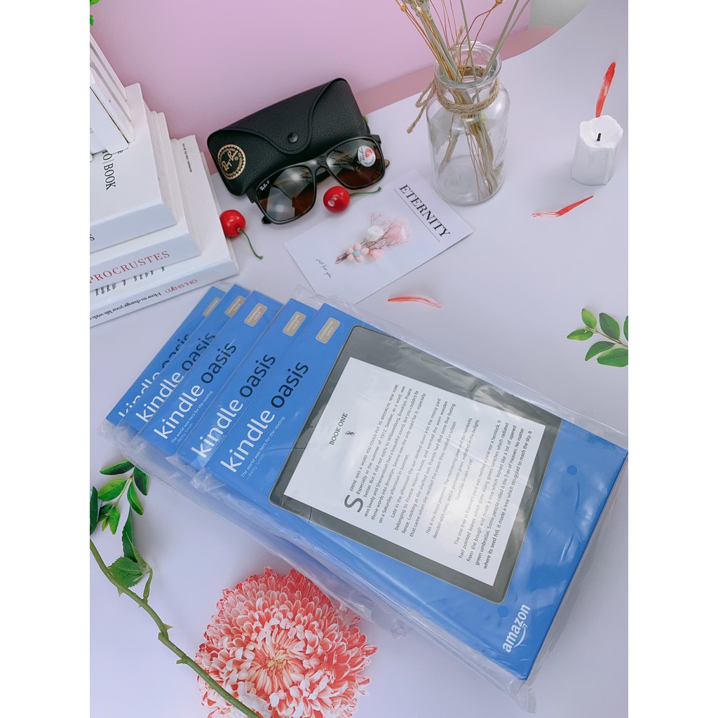 Máy Đọc Sách Kindle Oasis 3 32GB Màu Champagne Gold có đèn vàng | BigBuy360 - bigbuy360.vn