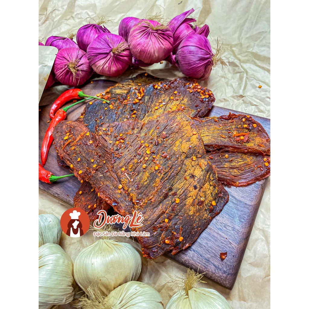 Bò Khô Miếng Đặc Biệt 500gr Đặc Sản Đà Nẵng Nhà Làm Dương Lê | BigBuy360 - bigbuy360.vn