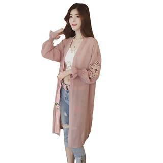 FREESHIP ĐƠN 99K_ Bellemoda💕 Áo kimono voan khoác ngoài đi biển