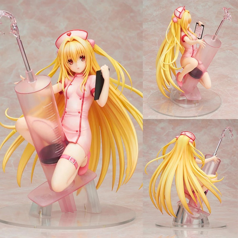 Mô Hình Konjiki No Yami Nurse Ver.PVC Anime To Love Ru Goldness Không Kèm Hộp