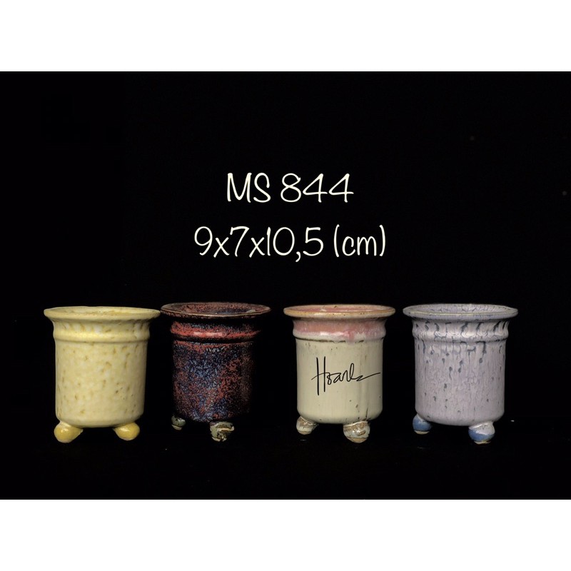 Chậu xuất Hàn - chậu trồng sen đá/xương rồng 844