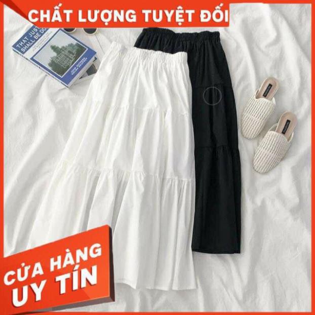 🌈FREESHIP🌈 Chân váy vôn chữ A dáng dài qua gối mẫu mới nhất