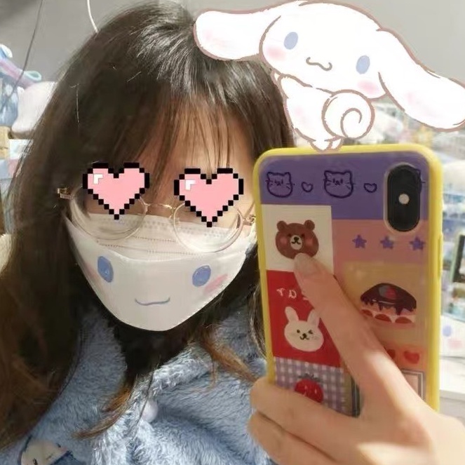 Set 10 Khẩu Trang In Hình Cinnamoroll Sanrio Cute