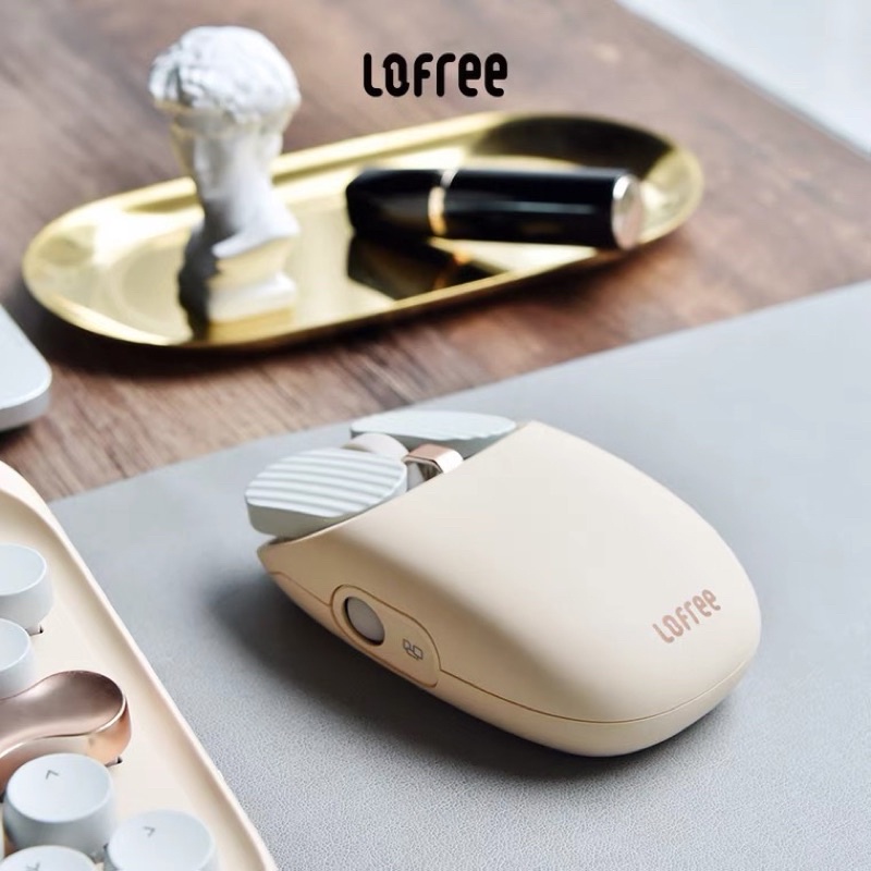 Chuột bluetooth không dây Lofree Milk tea