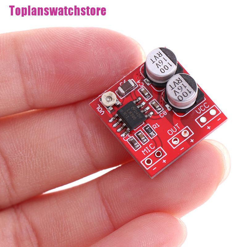 Bảng Mạch Khuếch Đại Âm Thanh Micro DC 5V-12V LM386 200 Lần