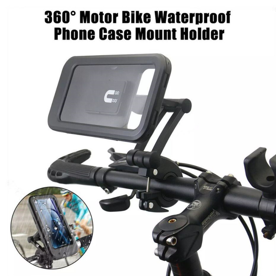 Giá điện thoại xe máy, xe đạp, xe điện - Kẹp điện thoại xe máy, xe đạp, xe điện: Mẫu M3