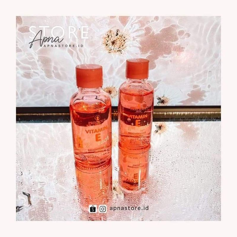 Tinh chất Vitamin E & Peach BRIGHTENING SERUM dưỡng trắng da