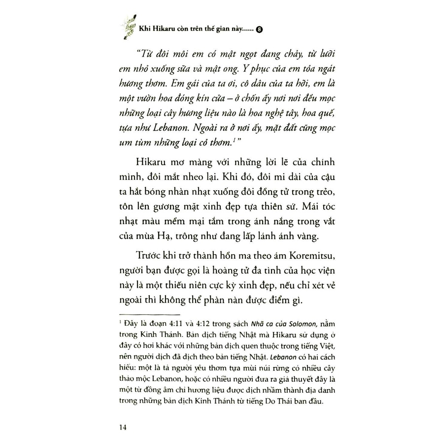 Sách Bộ Khi Hikaru Còn Trên Thế Gian Này……Hanachirusato (Tập 8)