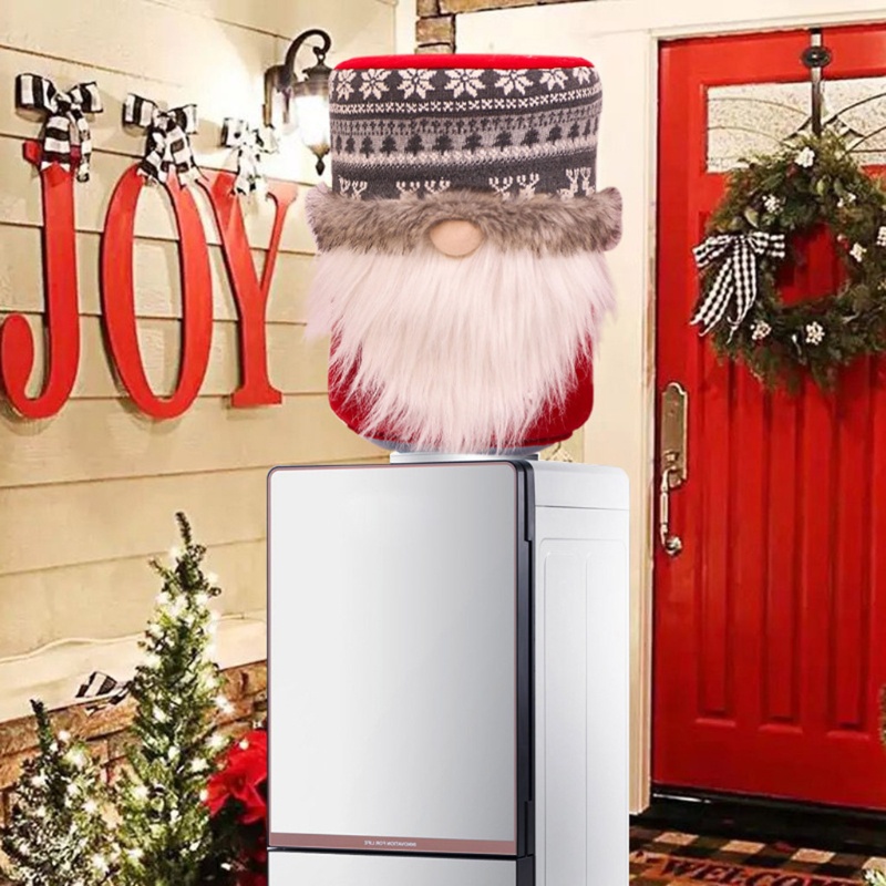 Vỏ Bọc Bảo Vệ Bình Nước Chống Bụi Bẩn Phong Cách Giáng Sinh Độc Đáo Trang Trí Nhà Cửa