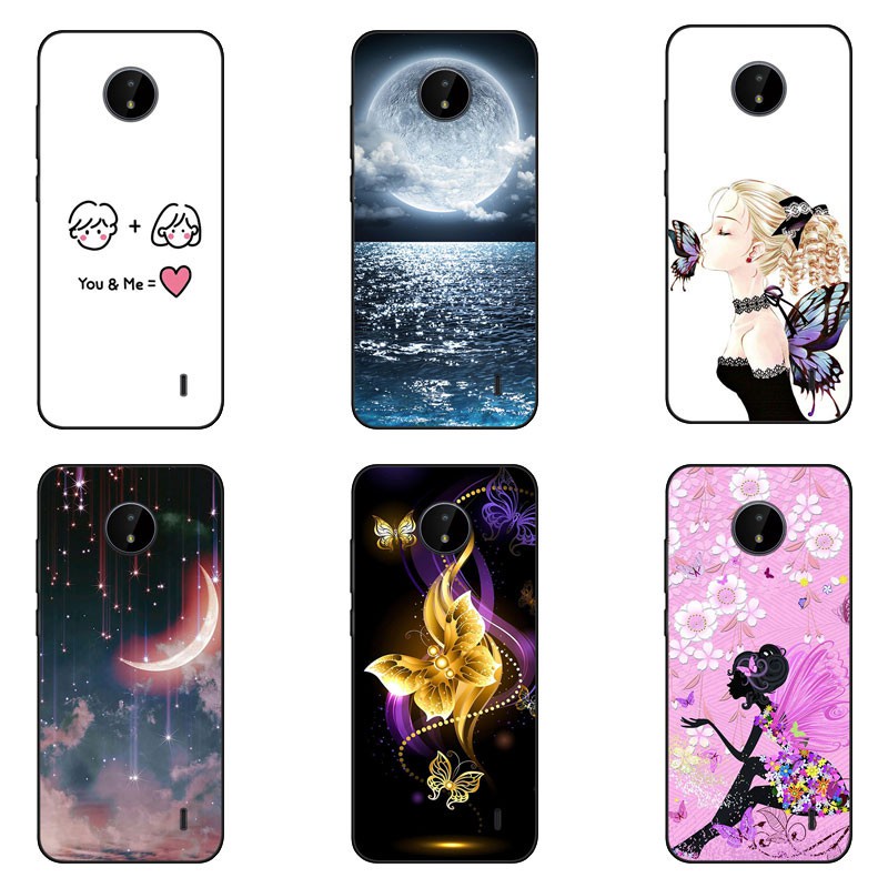 Tpu ốp điện thoại Silicon In Hình Dễ Thương Cho Nokia C20 Nokia C10