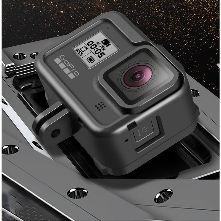 Khung bảo vệ Gopro Hero 8 bằng nhựa dùng bảo vệ thân máy khỏi va đập