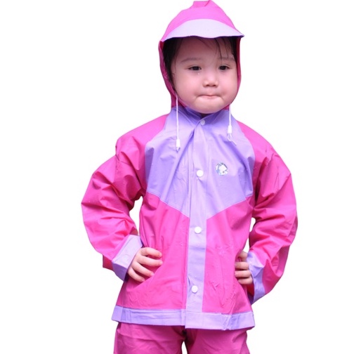 Áo mưa bộ trẻ em Sơn Thủy, bộ áo mưa cho bé bằng nhựa PVC siêu bền, an toàn tuyệt đối, hình cute đáng yêu
