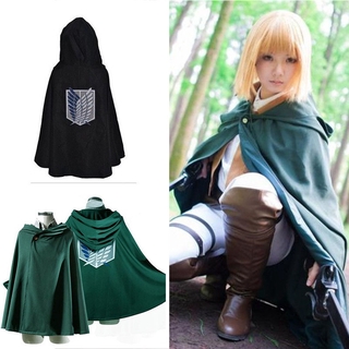 Unique Attack on Titan cartoon character cloak caostume