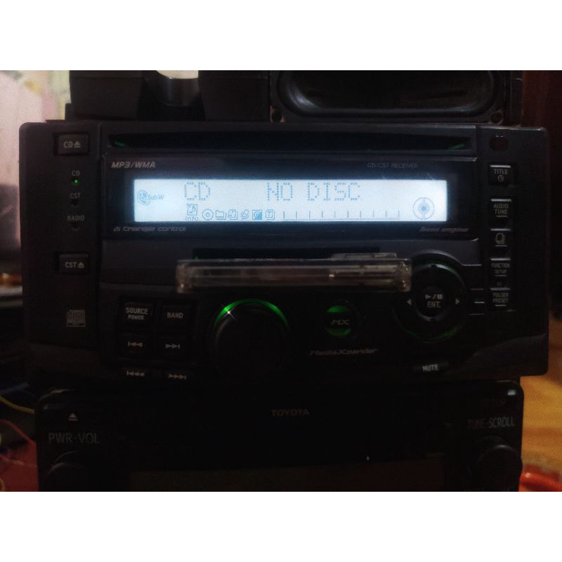 Máy phát nhạc Alpine CD/RADIO/MP3/AUX/OUT SUB/TAPE lắp chung cho tất các hãng xe