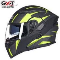Mũ bảo hiểm gxt tem xanh đen. Mũ fullface lật hàm,