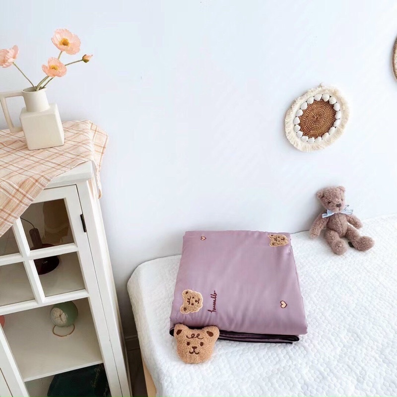 Chăn Tencel Gấu hàng cao cấp