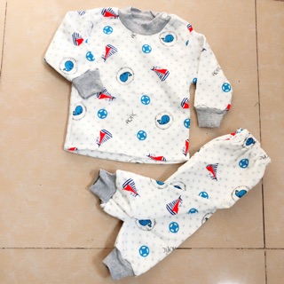 Combo 3 bộ nỉ bông