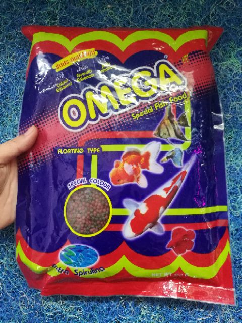 Thức ăn cho cá cảnh OMEGA 500gram sản phẩm Thái Lan
