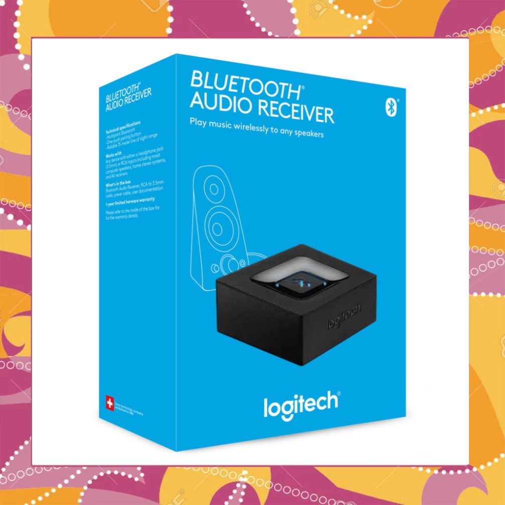 [XẢ KHO] Bộ Chuyển Đổi Bluetooth Logitech Bluetooth Audio Receiver Cho Loa Vi Tính - Chính Hãng Phân Phối