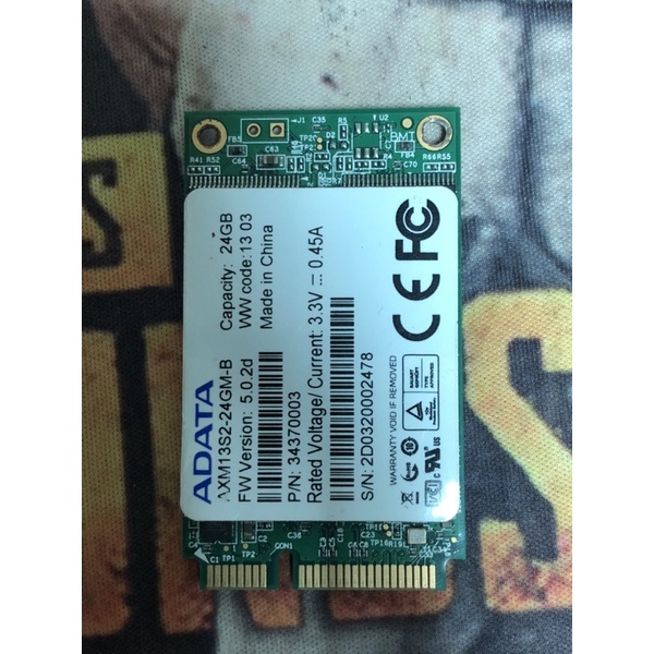 Ổ cứng laptop mSATA 24GB SSD ADATA,SANDISK (Chuẩn mSATA) | ổ cứng msata 24GB SSD