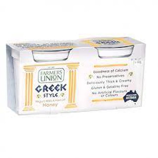 Farmers Union Greek  Sữa chua Mật ong 140g × 2 hủ