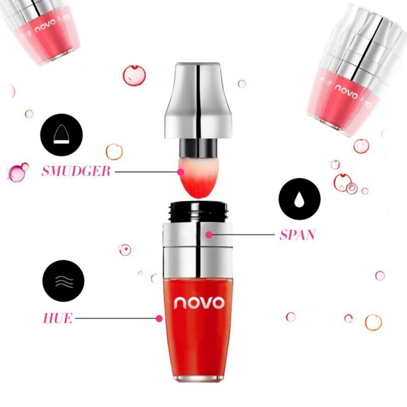 [Hàng mới về] Son NOVO dưỡng ẩm dạng lỏng có đầu đệm tiện dụng | BigBuy360 - bigbuy360.vn