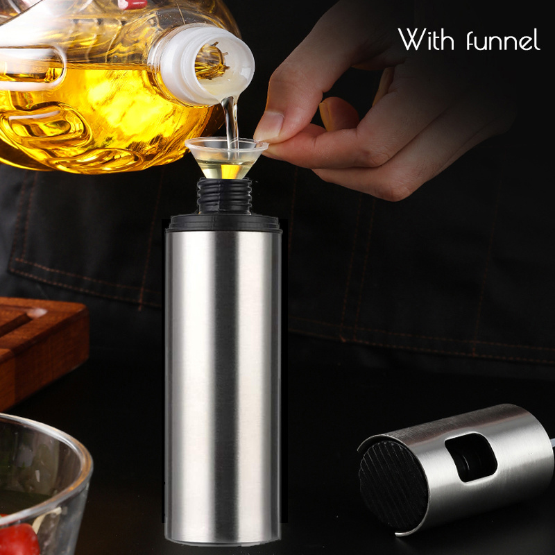Bình Xịt Dầu Ăn / Giấm Đa Năng 5 Trong 1 Tiện Dụng