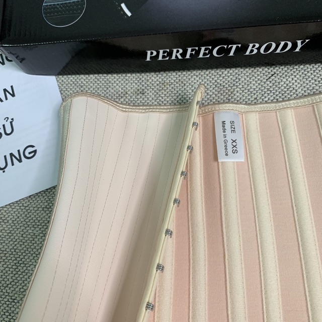 [Mã 12FMCGSALE1 giảm 10% đơn 250K] [TẶNG NỚI SIZE] Đai nịt bụng latex 25 xương nhập khẩu Hi Lạp dài 29 cm | BigBuy360 - bigbuy360.vn