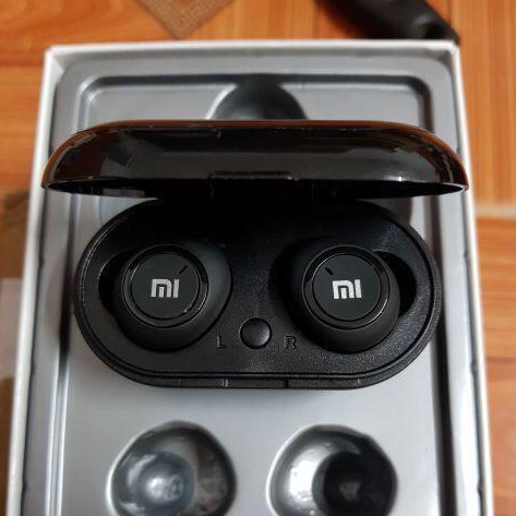 Tai Nghe Bluetooth AirDots Redmi2 Đen,Công Nghệ 5.0 Kèm Đốc Sạc,Cảm Biến Tự Động Kết Nối