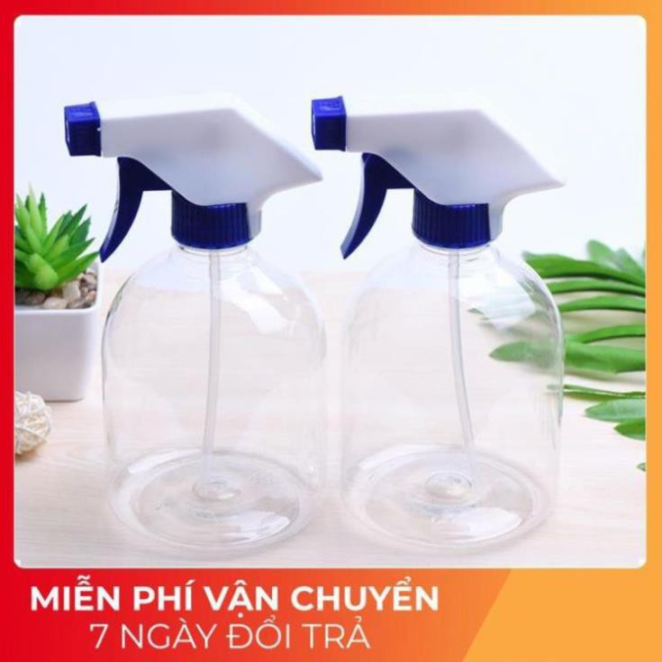 [TOP GIÁ RẺ] [500ml] Chai nhựa pet Vòi Xịt Kính 500ml Béo Lùn rỗng chiết mỹ phẩm ,Xưởng Chai Lọ