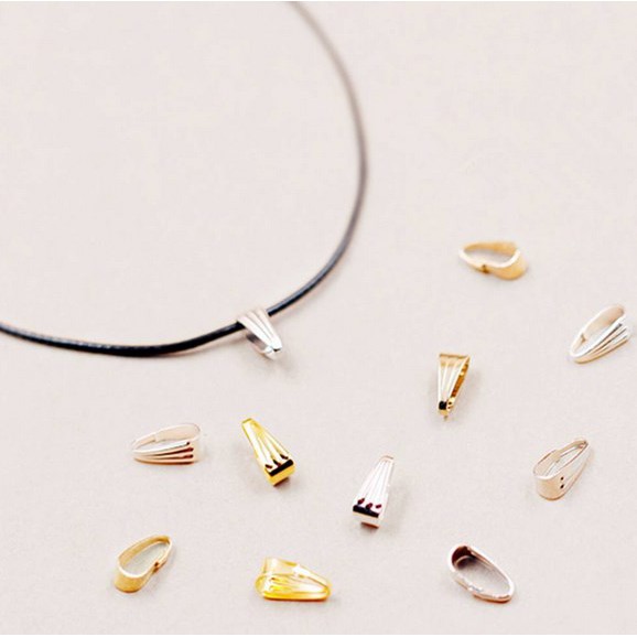 Set 150 Nút Khóa Xỏ Vòng cổ 4*8mm DIY