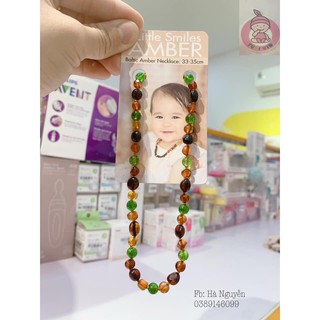 Vòng hổ phách dành cho các bé