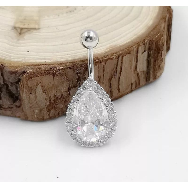Khuyên Rốn / Khuyên Rốn Đính Đá Cao Cấp- Thép y tế cao cấp - 69STORE