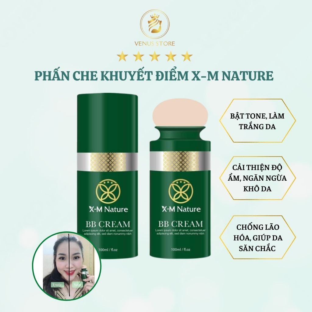 Phấn Trang Điểm CC Cream XM –NATURE Hàn Quốc-Venus Store