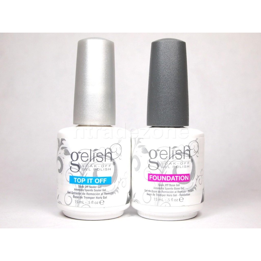 Sơn Móng Tay Gel Gelish Top-It-Off, Base Gel Foundation
