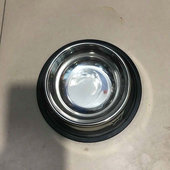 Bát ăn inox cho chó mèo - Bát ăn chống trượt đủ size
