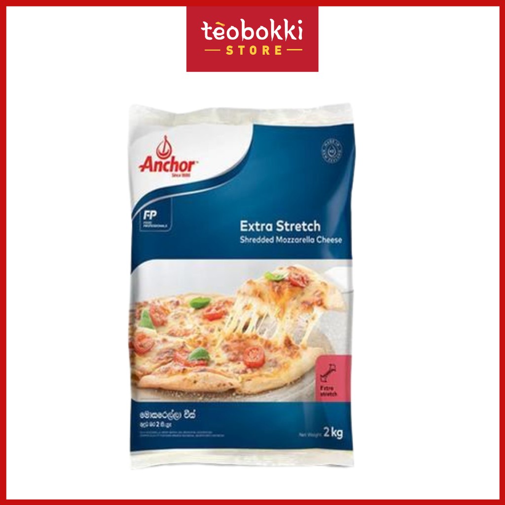 [SHIP HCM] Phô mai sợi mozzarella  Anchor 2kg