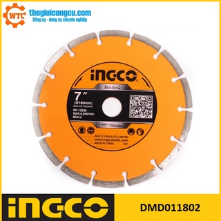 Đĩa cắt gạch khô ingco dmd011802