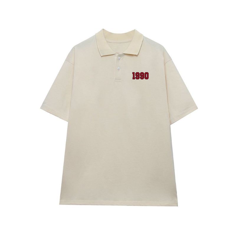 Áo thun polo ❤Full size kèm hình thật 💯% unisex tay lỡ 1990