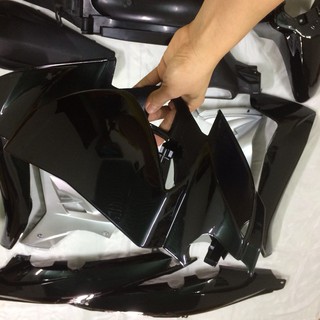 Dàn áo xe sirius Màu Đen [ Tặng Kèm Tem ]  ,sirius rc , yamaha ,phanh ĐĨA nhựa ABS cao cấp ,