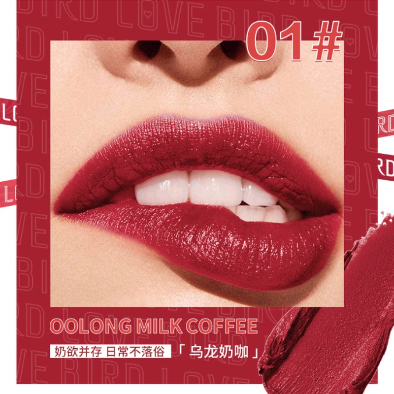 [Hàng mới về] Son kem LOVE BIRD lì mịn mượt như nhung kháng nước và không bết dính