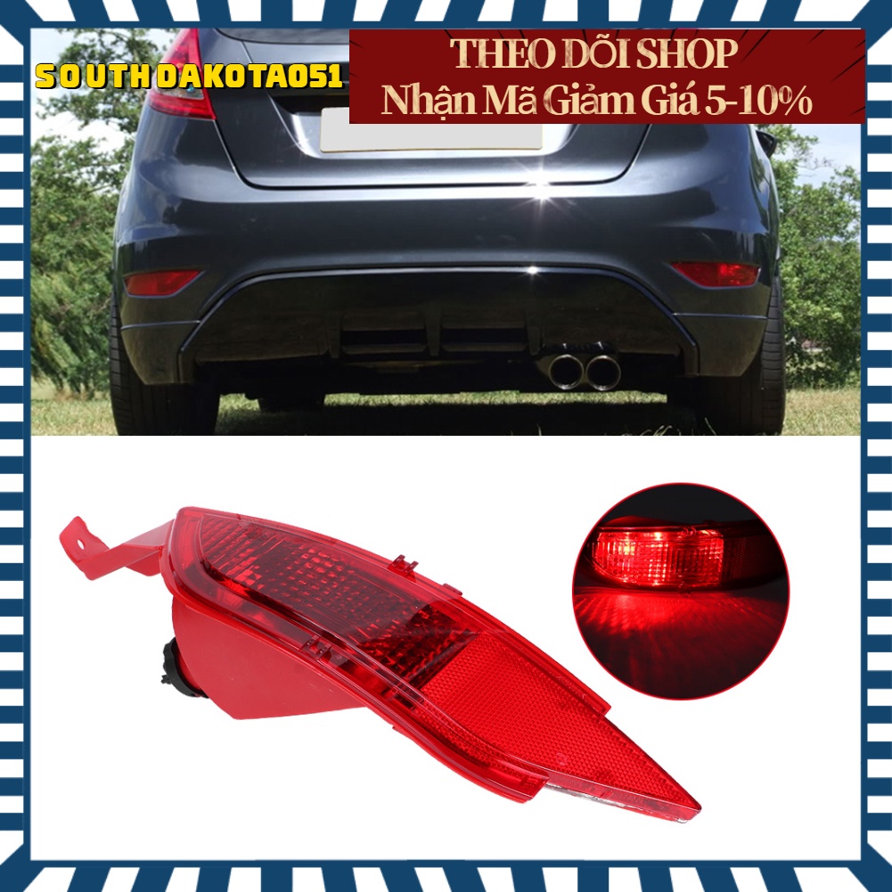 Hàng HOT Đèn phản xạ cản sau bên trái 1552730 cho xe Ford FIESTA MK7【Southdakota051】