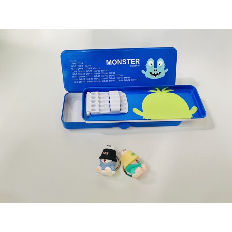 HỘP BÚT THIẾC 2 NGĂN MONSTER