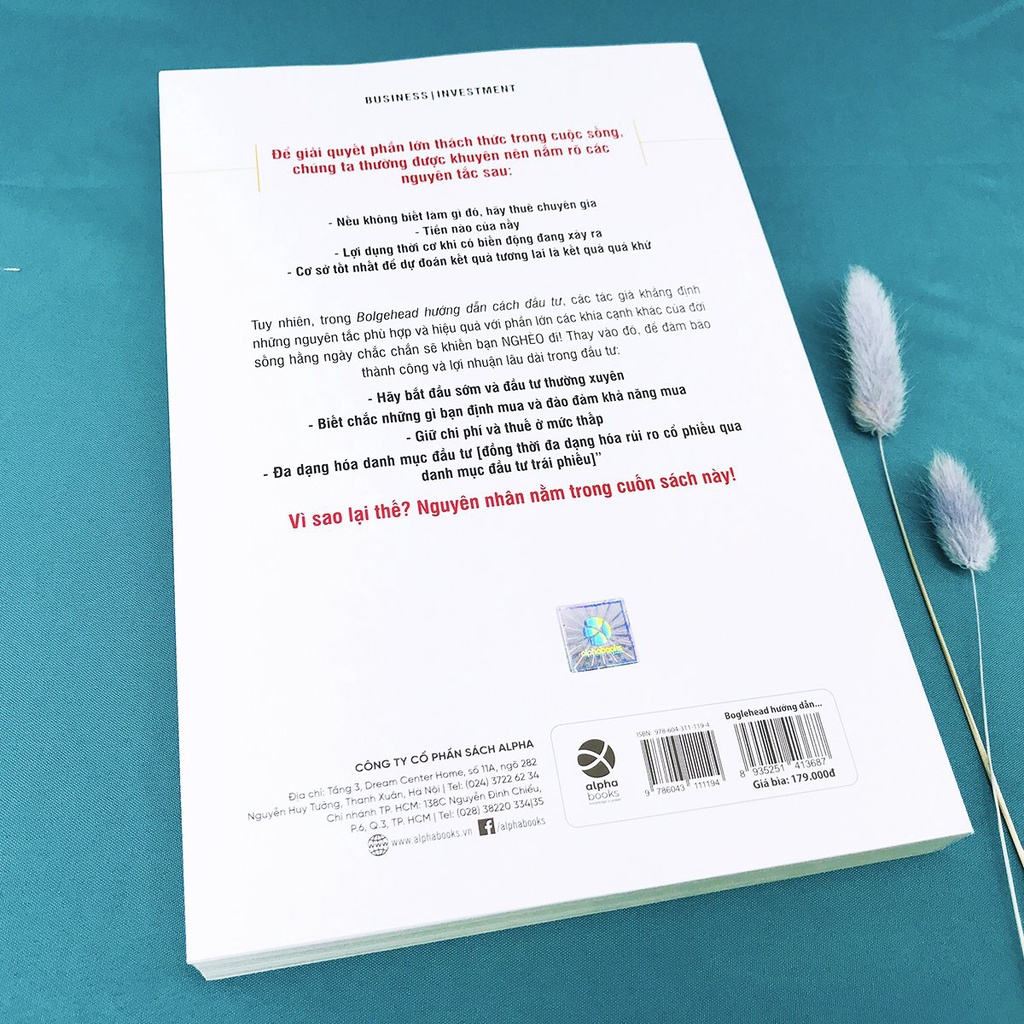 Sách - Boglehead hướng dẫn cách đầu tư - Các mẹo đầu tư dành cho người mới bắt đầu