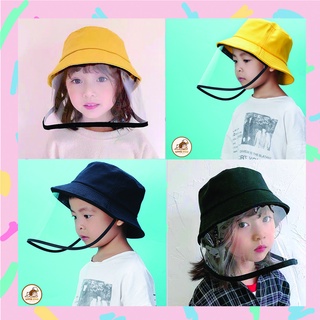 Mũ chống dịch cho bé, nón chống dịch giọt bắn chống bụi trẻ em