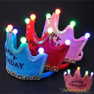 Nón vương miện HPBD có đèn